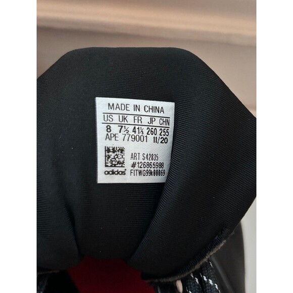 Adidas Originals ZX 2K Boost Black White – Size 8 – S42835 Sneakers - Picture 4 of 9